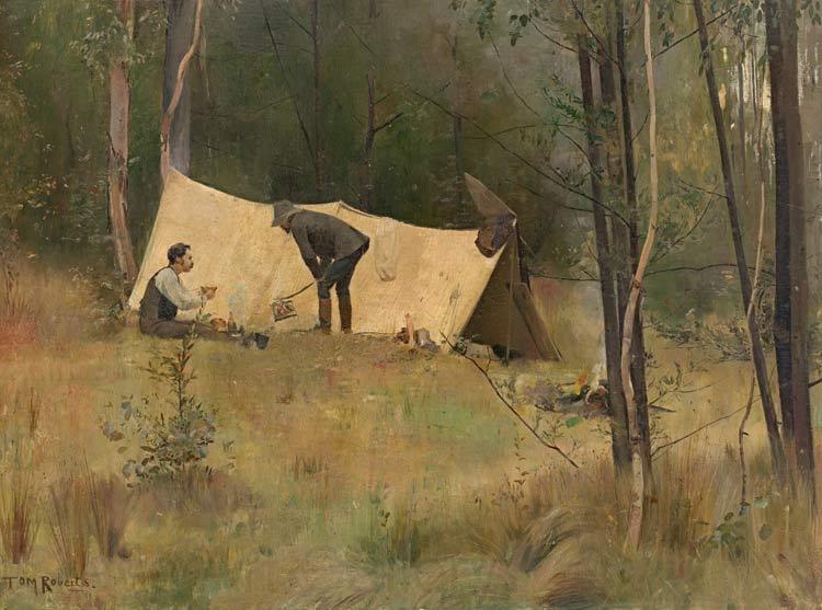 Tom roberts The Artists  Camp